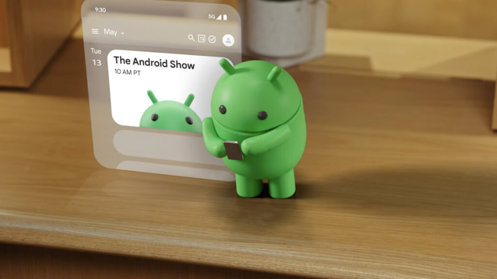 Android Show header