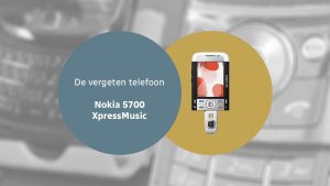 Nokia 5700 Xpressmusic vergeten header