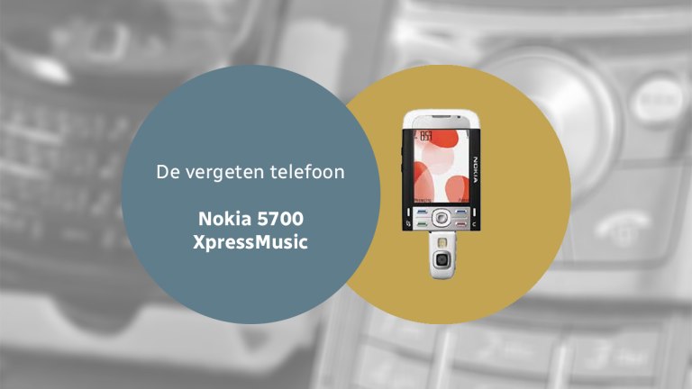 Nokia 5700 Xpressmusic vergeten header