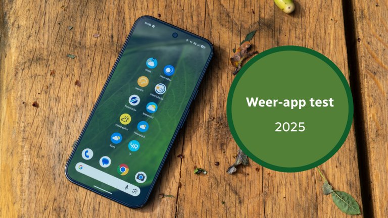 Weer-app test 2025: dit is de beste weer-app van Nederland Weer-app test 2025 header