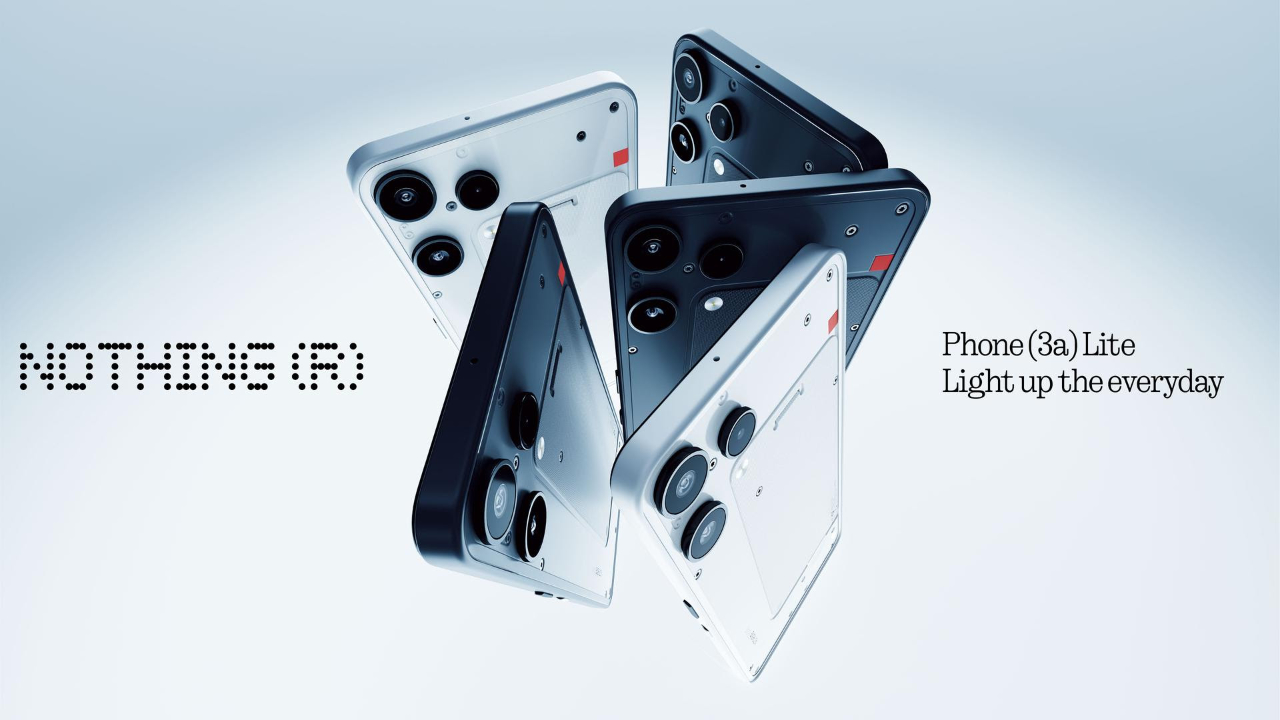 Nothing Phone (3a) Lite with transparent back for 249 euros