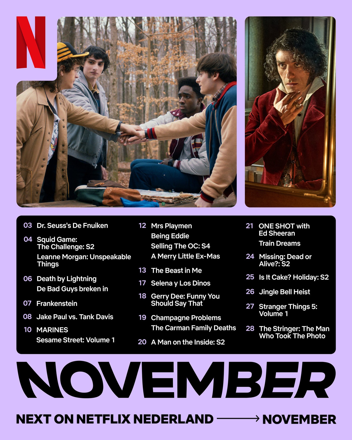 Netflix november 2025