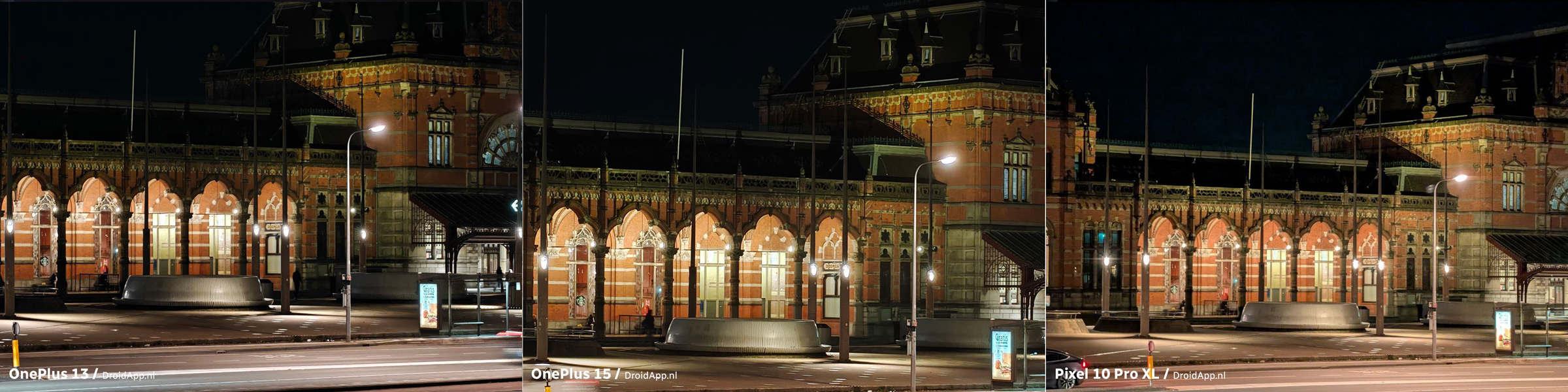 OnePlus 13 - OnePlus 15 - Pixel 10 Pro XL vergelijking