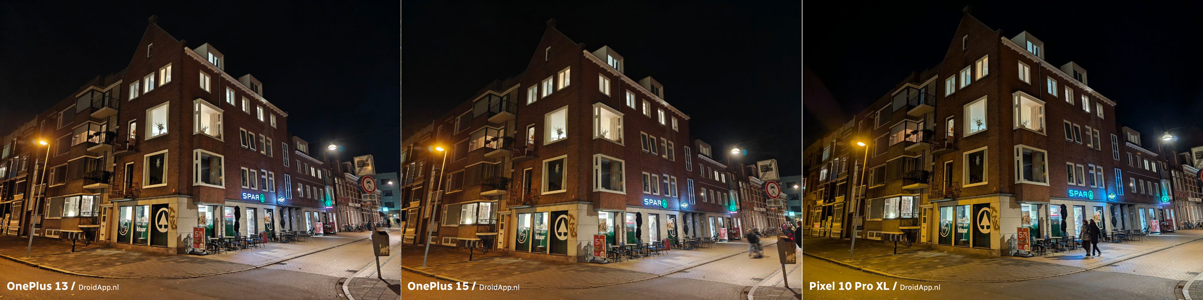 OnePlus 13 - OnePlus 15 - Pixel 10 Pro XL vergelijking