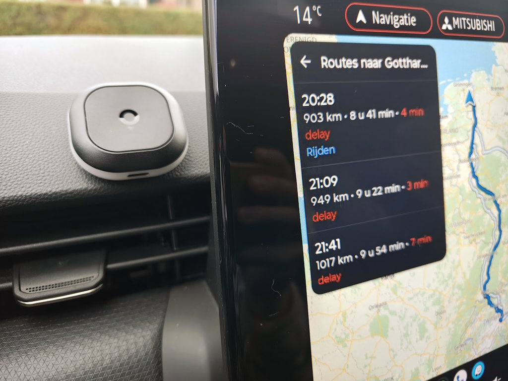 Tom by TomTom dashboard