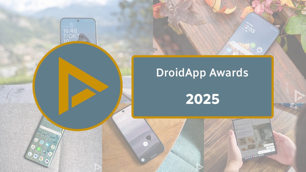 DroidApp Awards 2025 header