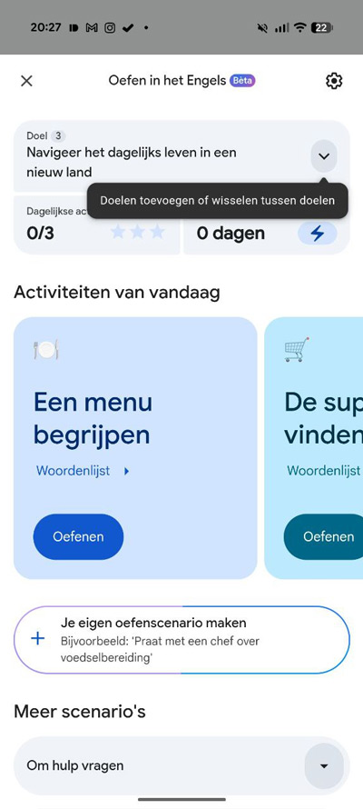 Google Translate taal leren