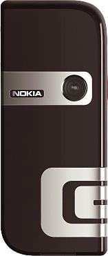 Nokia 7260 achterkant