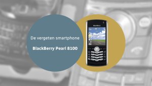 BlackBerry Pearl 8100 vergeten header