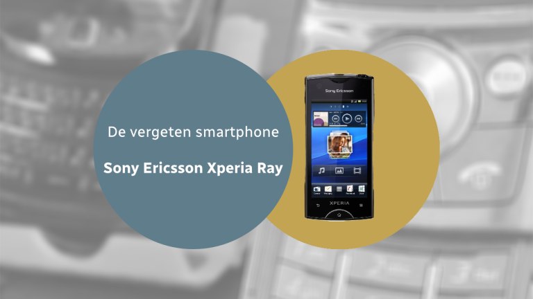 Sony Ericsson Xperia Ray vergeten header