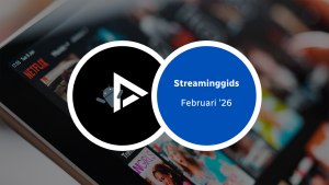 Streaminggids februari 2026: nieuw op Videoland, Netflix, Disney+ en meer Streaminggids februari 2026 header