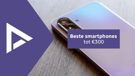 De 5 beste smartphones tot 300 euro (02/2026)