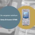 Sony Ericsson K700i vergeten header