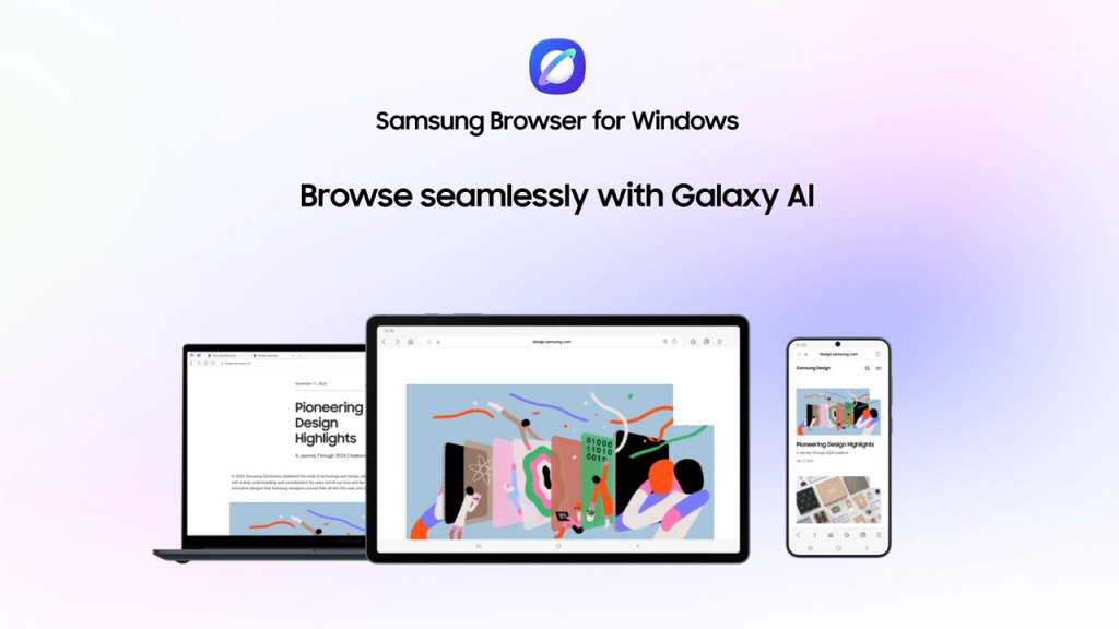 Samsung Browser vanaf nu te downloaden voor Windows: dit kun je ermee Samsung Browser header