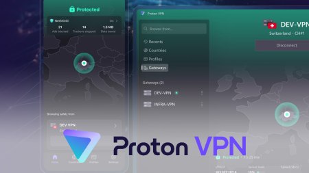 Proton VPN app: gratis en vertrouwd op het internet Proton VPN header
