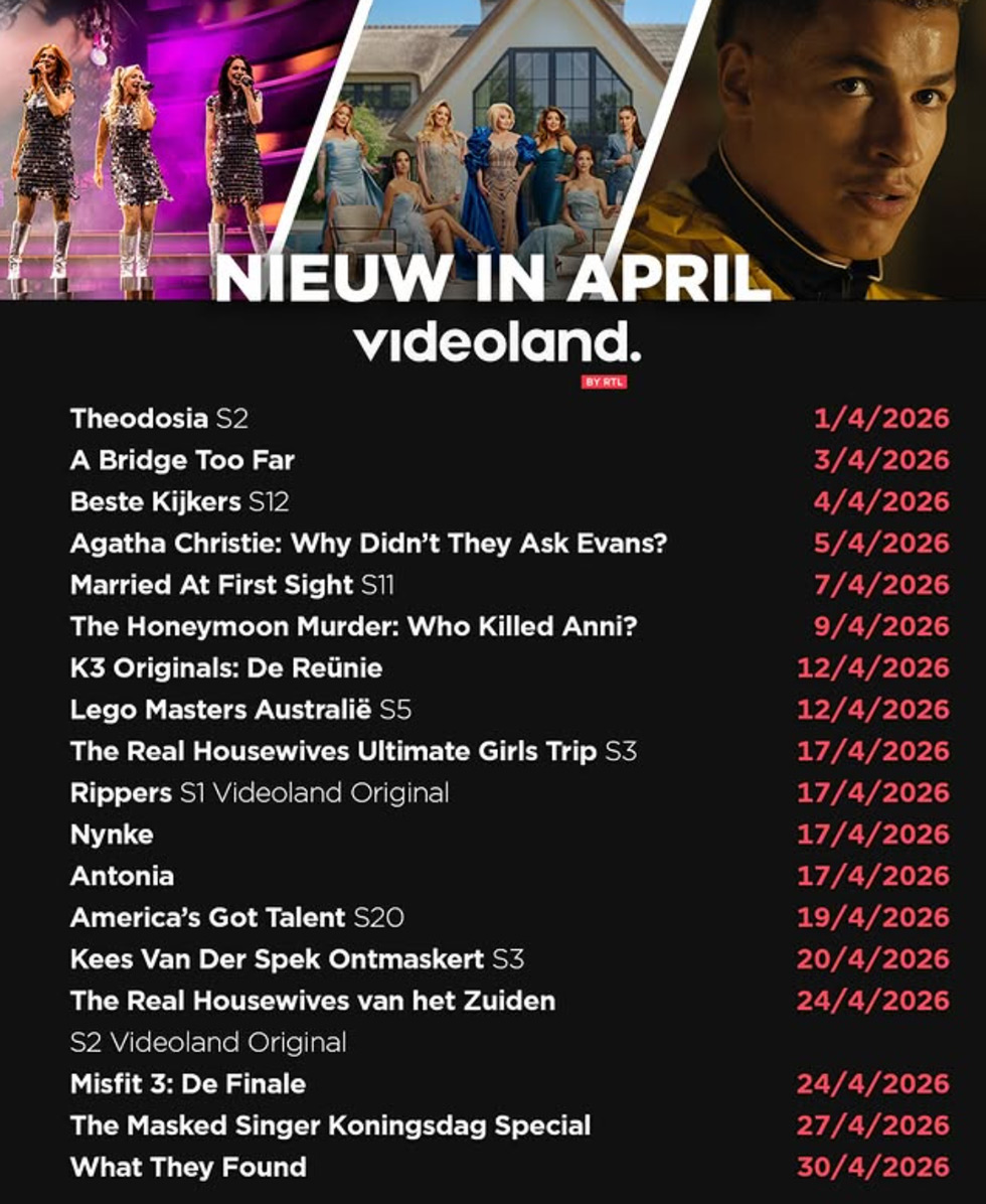 Videoland April 2026