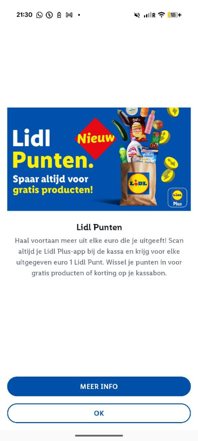 Lidl Plus Punten sparen