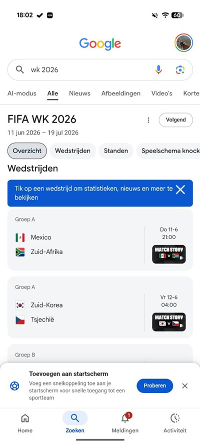 Google WK 2026