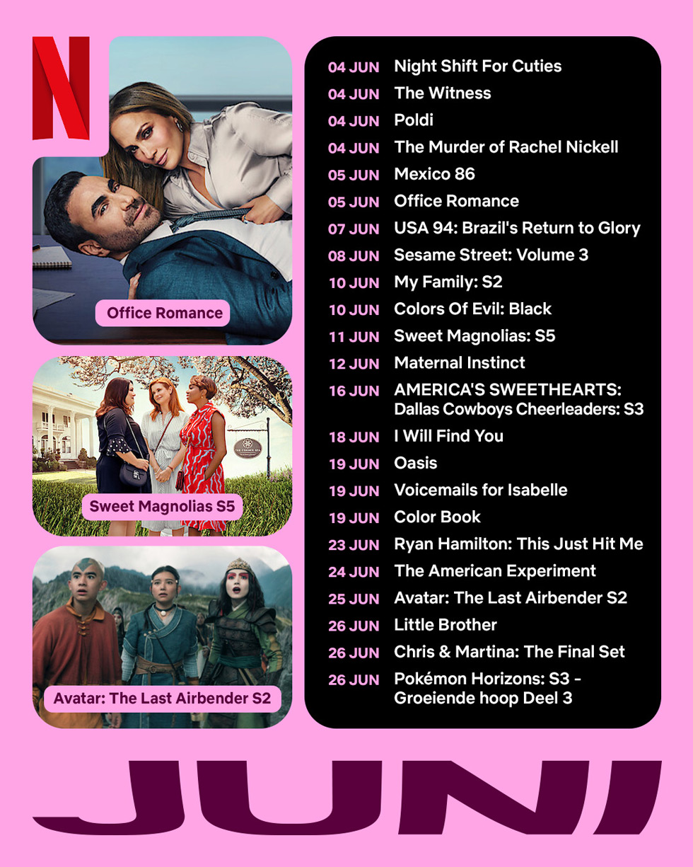 Netflix juni 2026