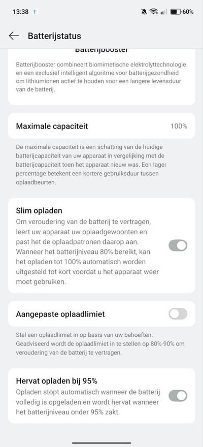 Oppo Find X9 Ultra tips batterij