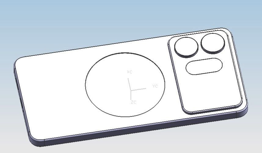 Galaxy S27 CAD render