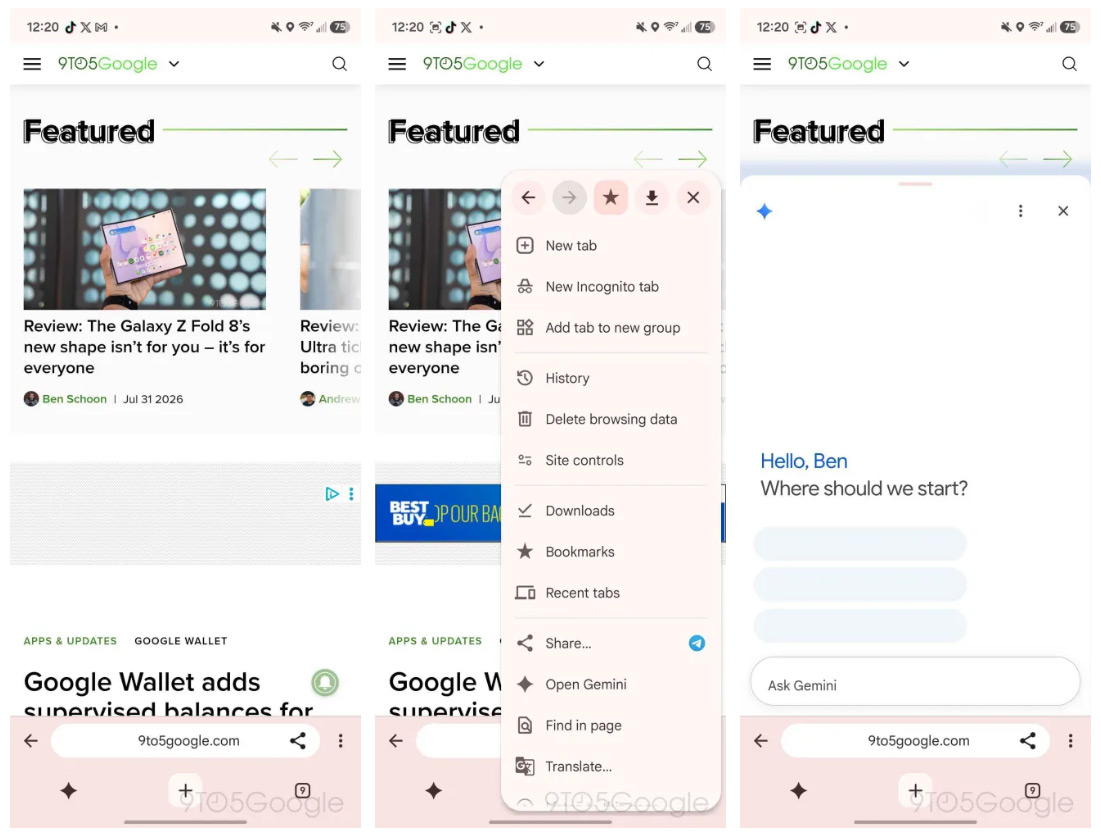 Gemini Chrome 2