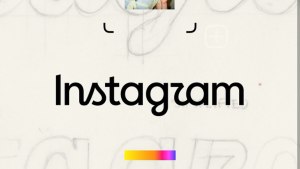 Instagram woordmerk header
