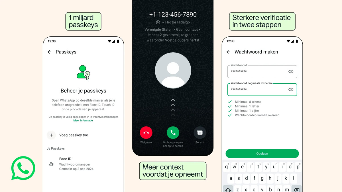 WhatsApp beveiliging