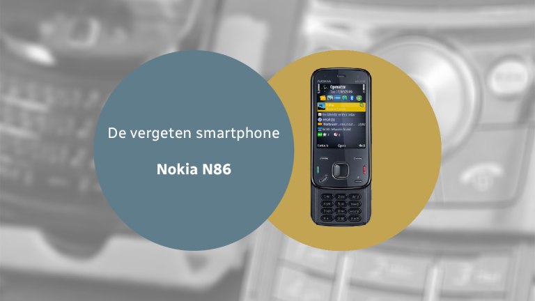 De vergeten smartphone: Nokia N86 Nokia N86 vergeten header