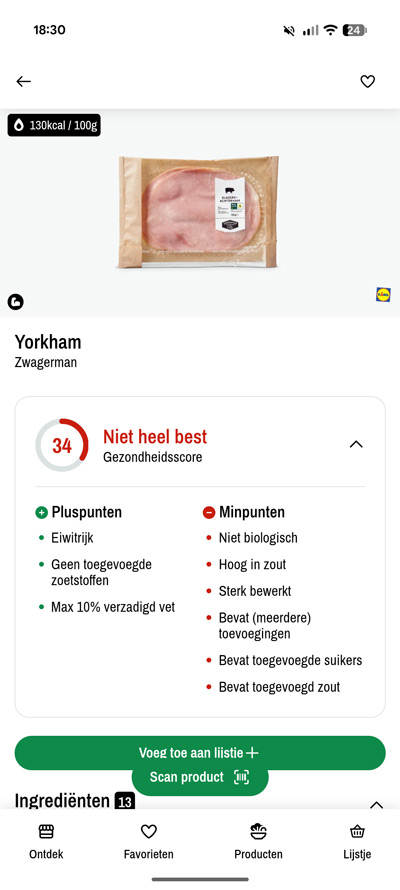 Winkelmandje app