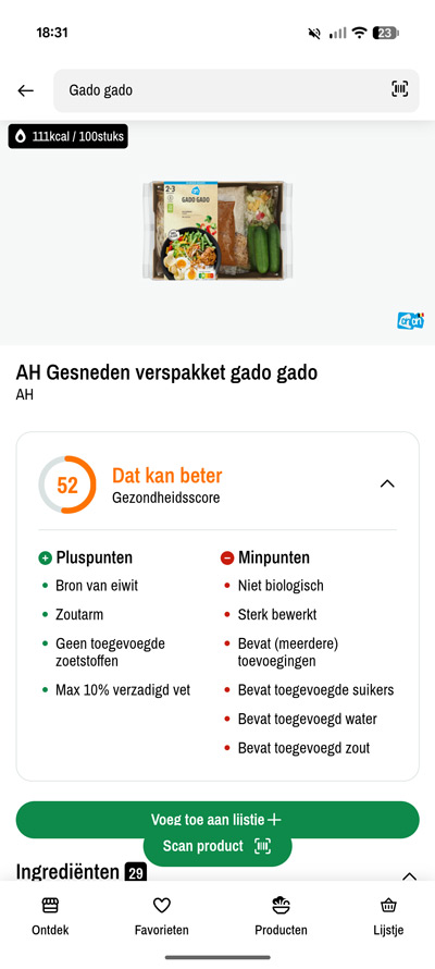 Winkelmandje app