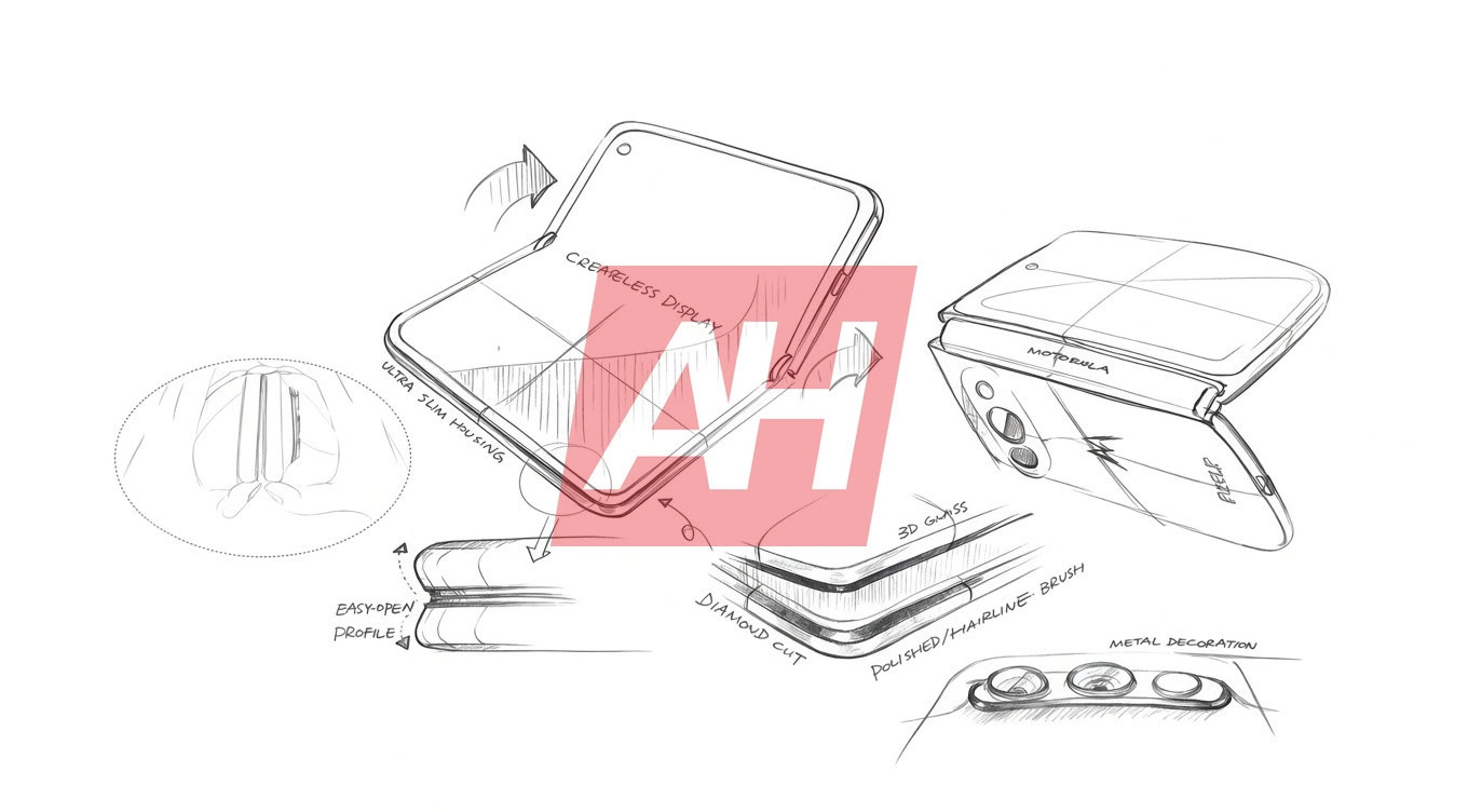 Motorola Razr vouwbaar toestel