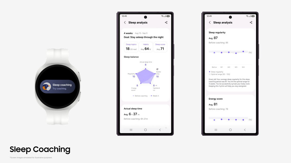 Slaapcoaching Samsung Health