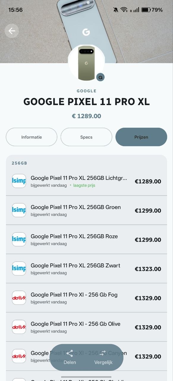 DroidApp App 5.0 prijzen